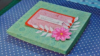 Basteln: Geschenkbox selber machen / Wellnessbox / Geschenkidee