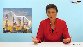 Сара Вагенкнехт: Били санкциями по России, а пострадала Германия! Весь мир смеётся над нами!