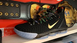 Lebron 16 "Watch The Throne" Review & On Feet!