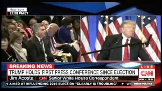 Trump rips CNN's Jim Acosta during press conference