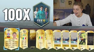 FIFA 16 - OPENING 100 JUMBO PACKS