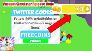 Nowy Vacuum Simulator | Roblox | 8 Free Codes | Free Rebirth Code!!!