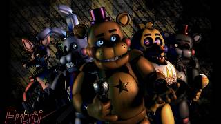 [FNaF/C4D/SpeedArt]Stylized FNaF 1 Rockstar Animatronics.