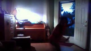 Crazy Girl Dancing to,Black Eyed Peas #2 by Magisto