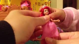 (美國玩具介紹)迪士尼美人魚艾麗兒派對禮盒 Disney Ariel's party playset