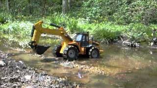 rc loader kazıcı kumandalı dozer kepçe