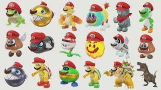 Super Mario Odyssey - All 52 Capture Transformations