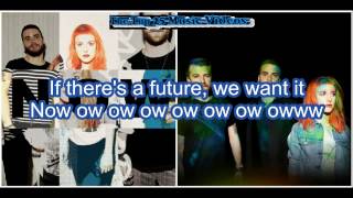 Lyrics Mania // Now - Paramore