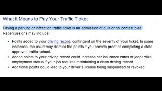 Watch This BEFORE Paying Your Parking or Traffic Citations!