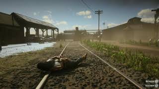 Tied on the rails