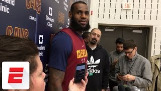LeBron James marvels over Donte DiVincenzo's performance in national title game | ESPN