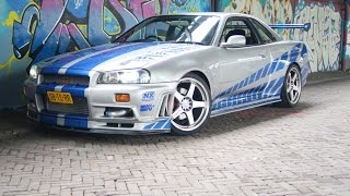 Taking Paul Walker's Nissan Skyline To A Car Meet in Switzerland
