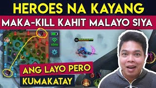 Heroes na Kayang Maka kill Kahit Malayo - Mobile Legends