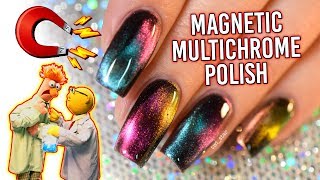 EXPERIMENTS with Multi-chrome MAGNETIC Polish! FUN Lacquer!