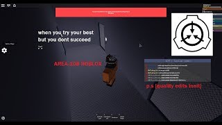 ROBLOX Area-108 | Breaching SCP-966... | Lol