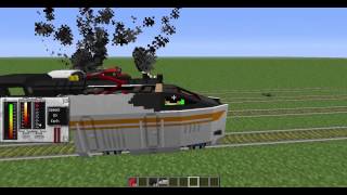 Обзор модов Minecraft #1 Поезда