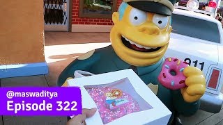 Nyobain Donat Raksasa The Simpsons!
