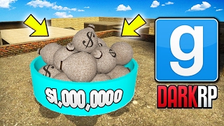 STEALING FROM A MONEY PRINTER BANK! (Garry's Mod DarkRP)