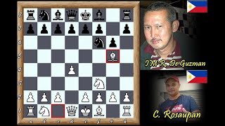 IM De Guzman's Petline "Torre Attack" 1-0, GM R. Balinas Jr. Memorial Championship -R3