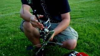 t-rex 450pro crash
