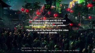 Intel HD Graphics 510 Intel Celeron G3900 Hitman Absolution Benchmark