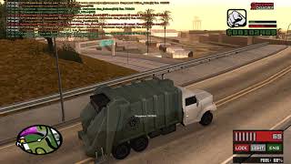 Работаем мусоровозчиком Arizona RP Chandler