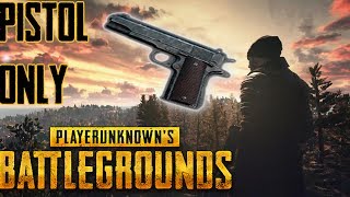 Playerunknown's Battlegrounds [040] - Pistol Only! Solo vs. Squad - Gameplay German Deutsch