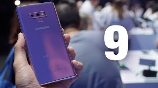 J'ai pris en main le Galaxy Note 9 !