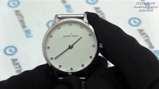 Обзор. Женские наручные часы Manfred Cracco 30004LM