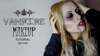 Halloween Makeup Tutorial - Vampira por Carla M.