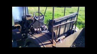 Самодельный Трактор  с двумя коробками 5х4 на базе ваз 2109 и газ 51  ( часть 5 )
