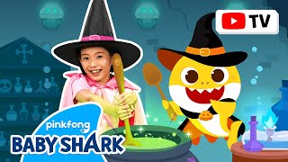 [4K] Witch Sharks' Halloween Treats | Kids Choreography | Dance Along 