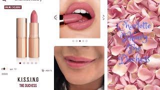 Charlotte Tilbury 'The Duchess' K.I.S.S.I.N.G Lipstick - Lip swatch/review