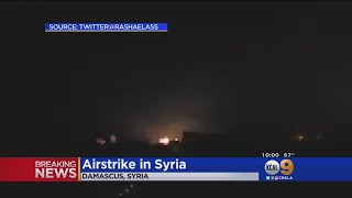 President Trump Orders Air Strikes In Syria
