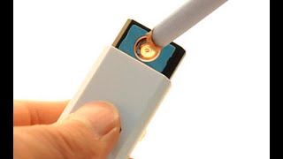 Безгазовая зажигалка - прикуриватель с зарядом от USB  с AliExpress