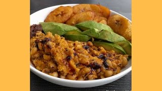How to prepare Ghana Food | Gari and Beans