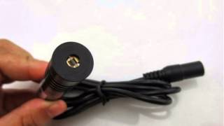 FU650AL20-GD16 650 20mW red adj. line lazer diode module by fulaser.com