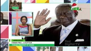 Former President J.A Kuffour Talks About Economic Hardship In Ghana Part 1