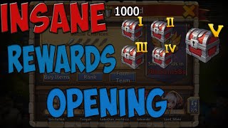 Castle Clash / Insane Last Day of Lost Battlefield / Opening Castle Chests I-V