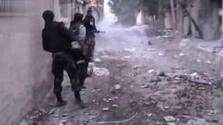 Syria War: Terrorists Insane Heavy Firefight Intense Close Combat Action With Enemy Visible