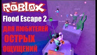 ПОБЕГ И СПАСЕНИЕ ВМЕСТЕ С ДРУЗЬЯМИ! Для любителей острых ощущений Roblox Flood Escape 2