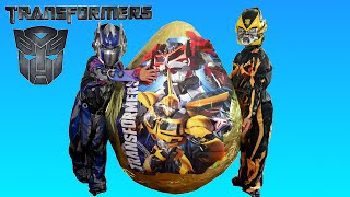 GIANT EGG SURPRISE OPENING Transformers Super Giant Surprise Egg Transformers Biggest Surprise Eggs