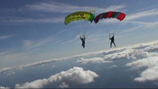 CRW 3-Way and Wing Suit Flyby