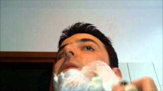 My first wet shaving with a DE safety razor!