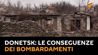 #Donetsk: le conseguenze dei #bombardamenti