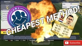 MARC OVERMARS NETHERLANDS SBC (CHEAP/COMPLETED/EASY METHOD) - FIFA 17 Ultimate Team