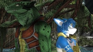 MMD Krystal And Lizardman - Anything You Can Do I Can Do Better ♪