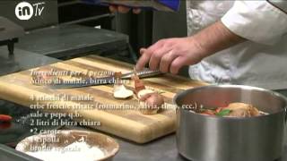 Stinco di Maiale con la birra ricetta di Alessio Marcato