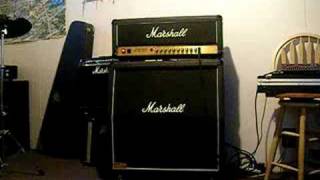 Marshall JCM 900 with Vintage 30's Cab