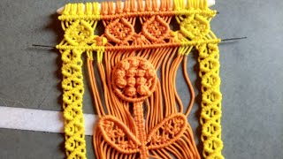 DIY - Macrame New Design Flower Pot Wall Hanging || Part - 2